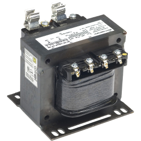 Schneider Electric Control Transformer; 150 VA; 220V x 440V; 230V x 460V; 240V x 480V Primary; 110V; 115V; 120V Secondary; Single-Phase; Secondary Fusing
